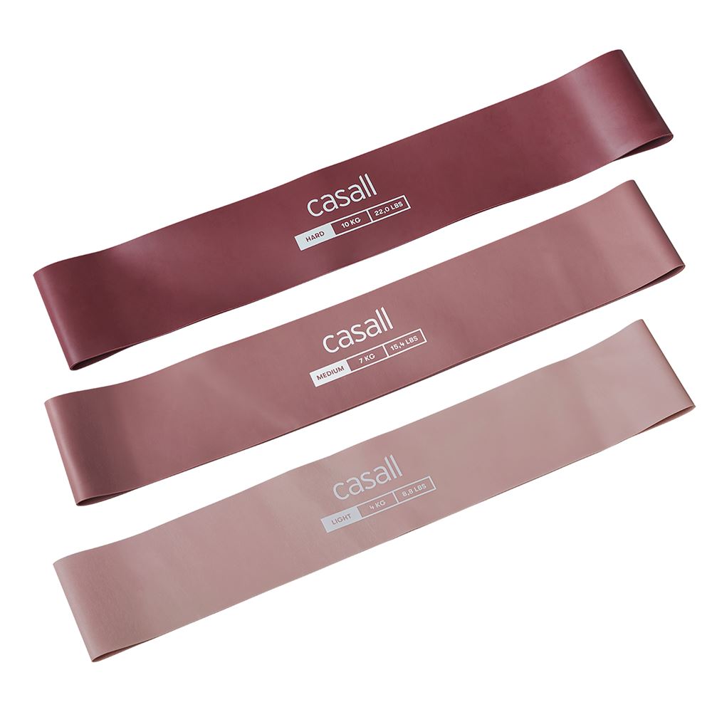 Casall Rubber Bands 3-Pack, Gymband