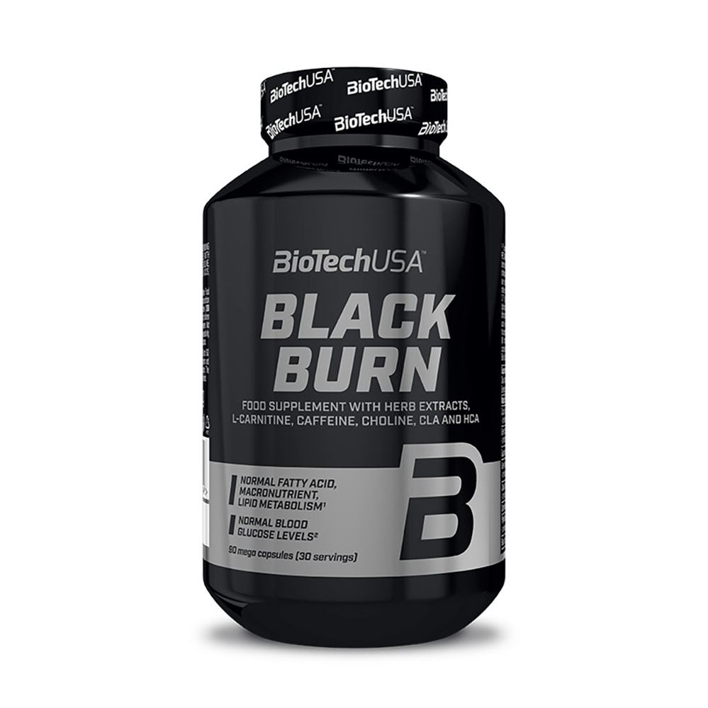 BioTechUSA Black Burn caps, Fettförbränning
