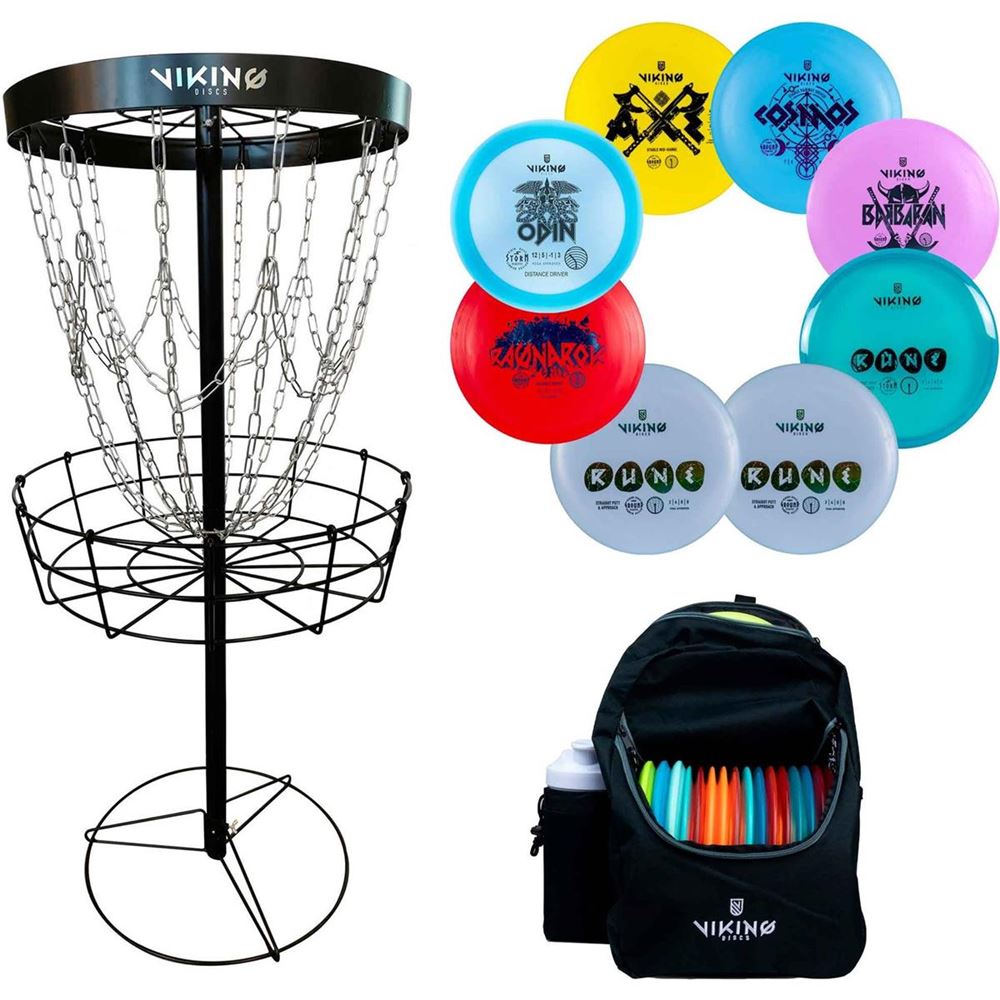 Viking Discs Challenger Frisbeegolfkorg-Set