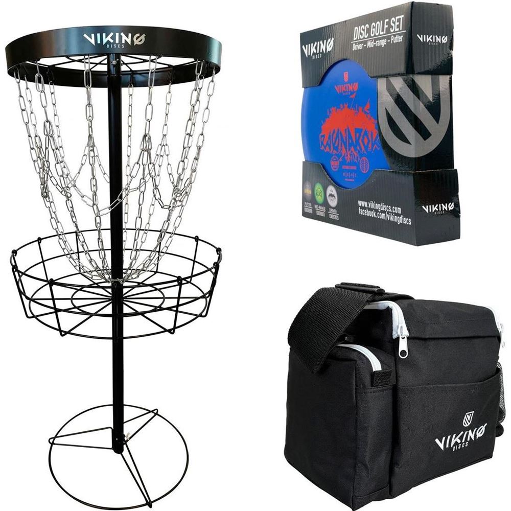 Viking Discs Discover Frisbeegolfkorg-Set