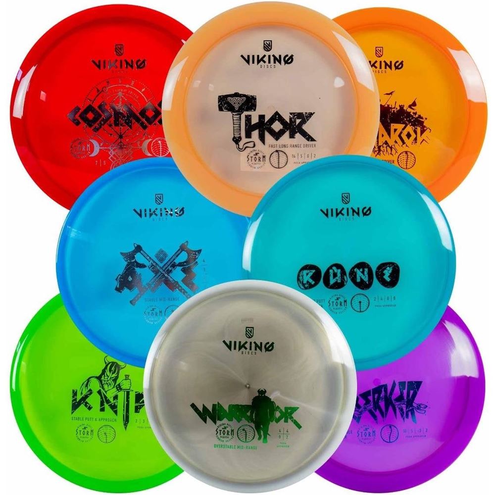 Viking Discs Full Storm Set, 8 Disc Set