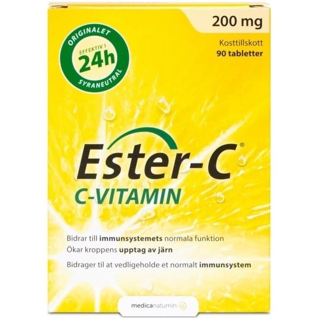ESTER-C 200 Mg 90 Tabl