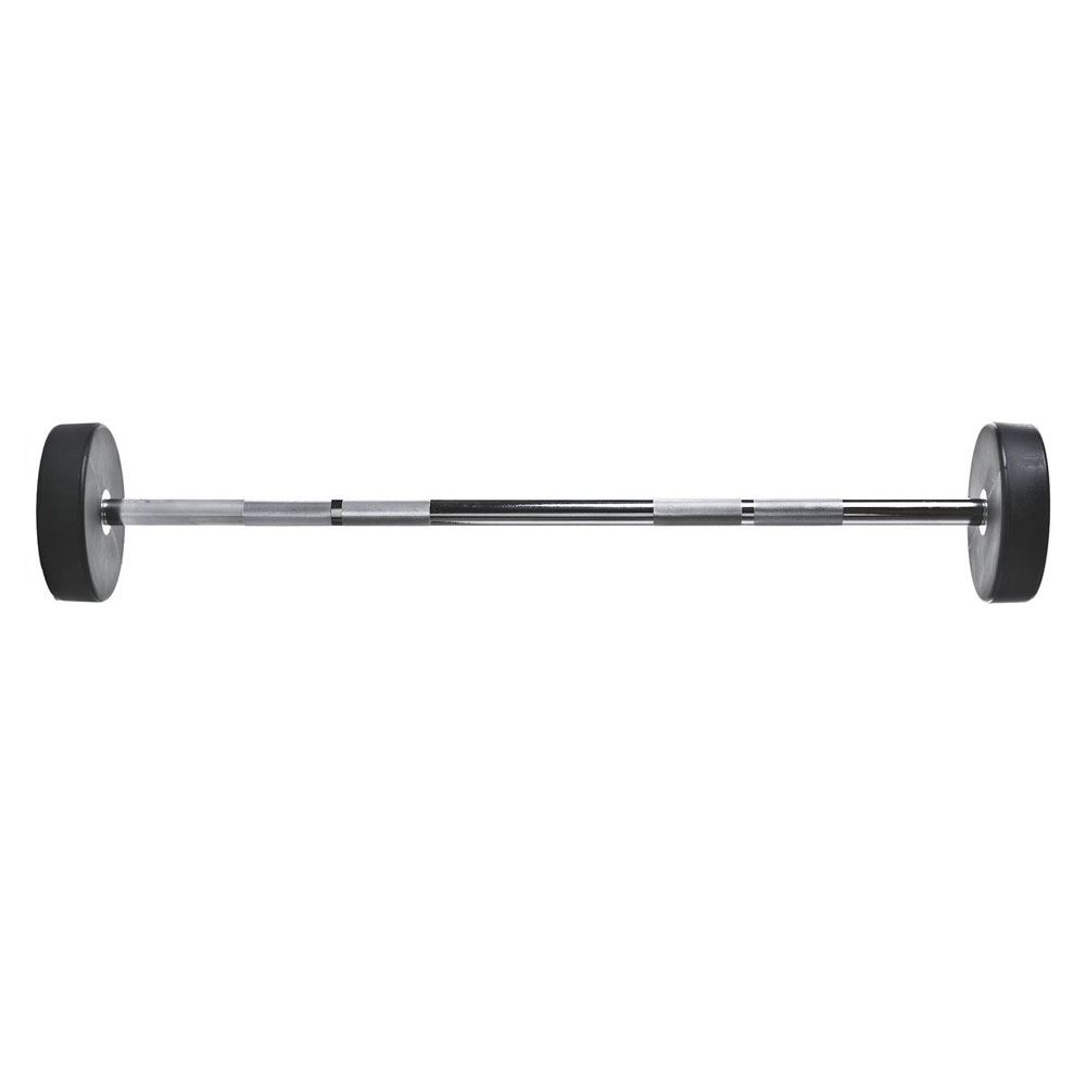 Thor Fitness Svart Pu Rak Skivstång, Fast skivstång
