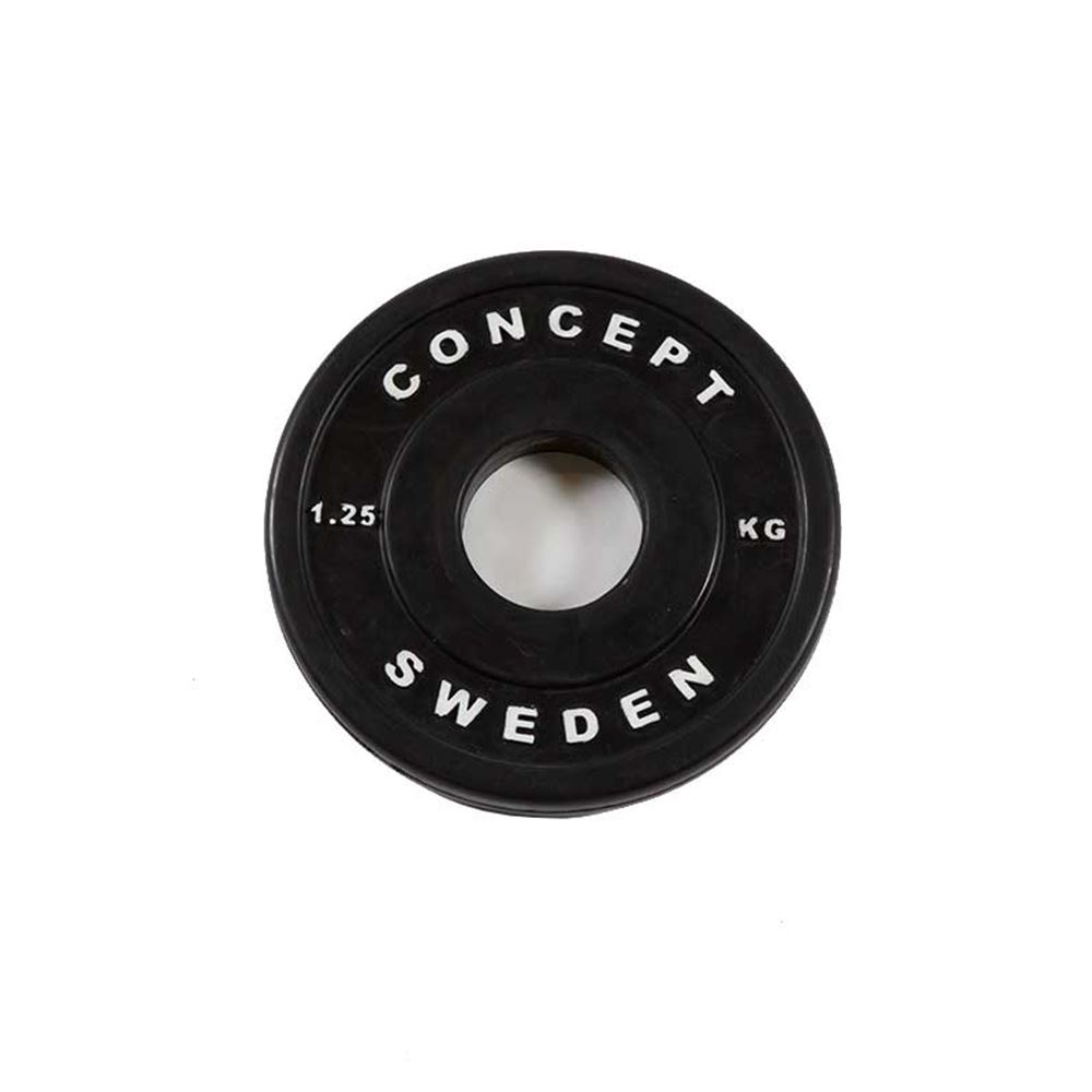 Concept Line Int. Gummivikt, Viktskivor gummerade