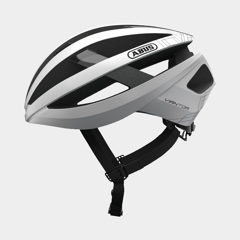 ABUS Viantor Polar White, Cykelhjälm