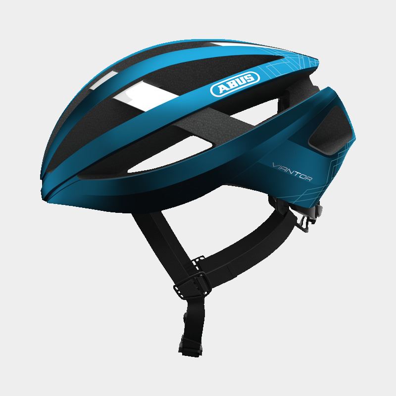ABUS Viantor Steel Blue, Cykelhjälm