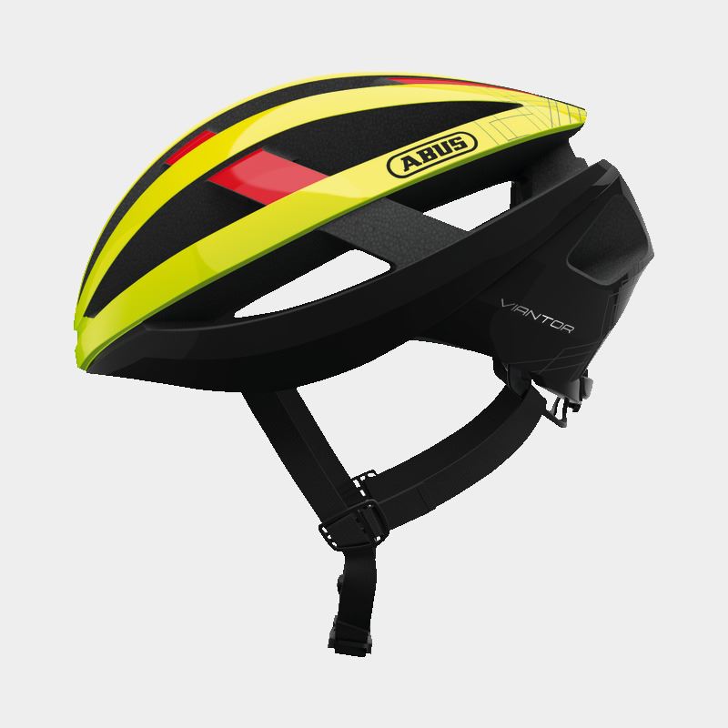 ABUS Viantor Neon Yellow, Cykelhjälm
