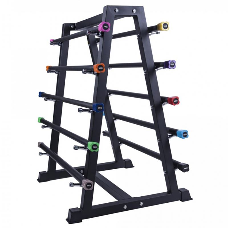 Gorilla Sports Aerobic Bars ink Stativ - Paket 55kg