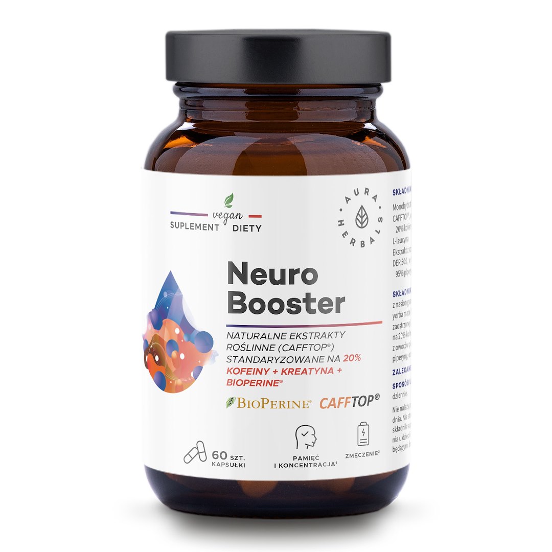 Aura Herbals - Neuro Booster, 60 kapslar