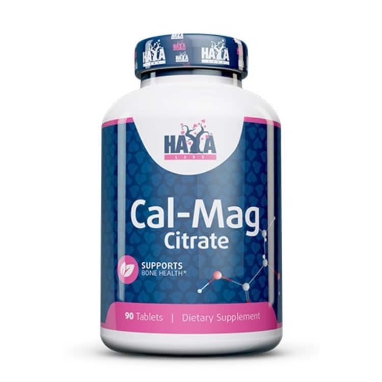 Haya Labs - Cal-Mag Citrat, 90 tabletter