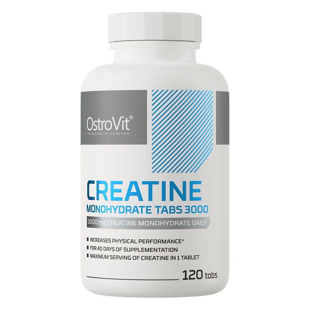 OstroVit - Kreatinmonohydrat, 3000 mg, 120 tabletter