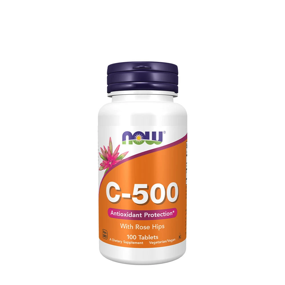 NOW - Vitamin C-500, tabletter
