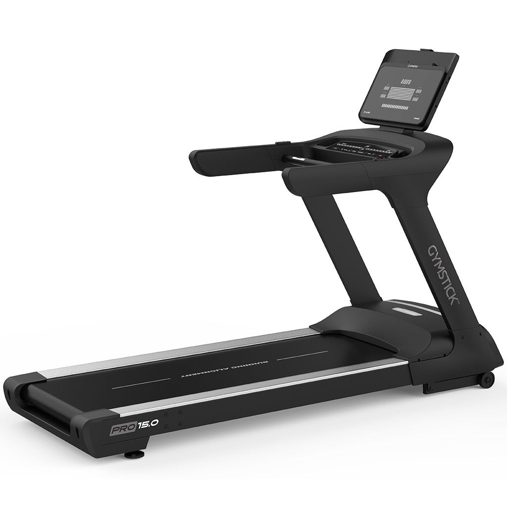 Löpband Pro 15.0 Zwift-Kompatibel Stål Svart Gymstick