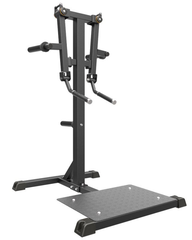 Axelmaskin Stående Lateral Raise Stål Svart - Impulse IFP
