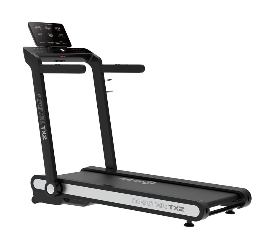 Master Fitness löpband slimline tx2 stål svart/silver