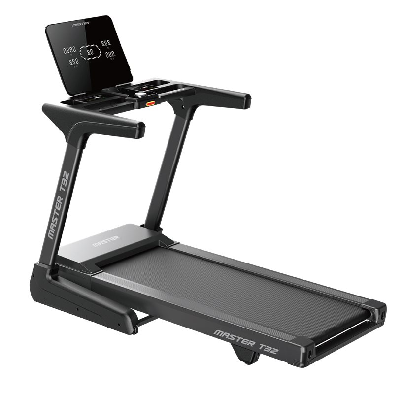 Master Fitness Löpband Hopfällbart T32 Stål Svart