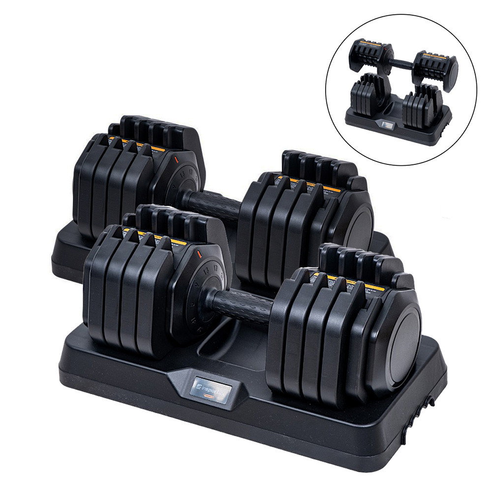 Ställbara hantlar 2 x 5-41 kg