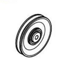 Linhjul GCCO-150 110 / 10 mm