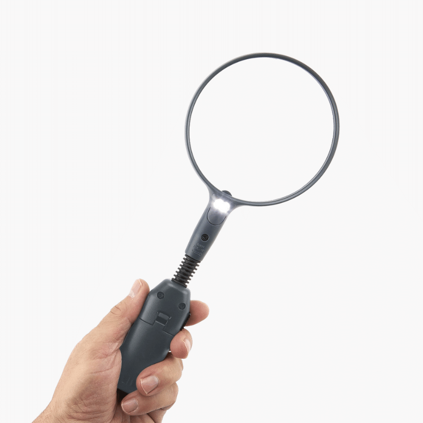 Förstoringsglas med LED-ljus