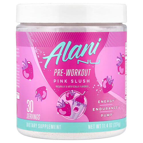 Alani Nu, Pre-Workout, Rosa Slush, 324 g