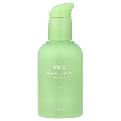 Abib, Heartleaf Essence, lugnande pump, 1.69 fl oz (50 ml)