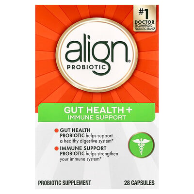 Align Probiotics, Tarmhälsa + Immunstöd, 28 kapslar