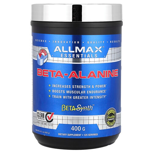 ALLMAX, Essentials, Beta-Alanin, 400 g ALLMAX, Essentials, Beta-Alanin, 400 g