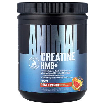 Animal, Kreatin HMB+™-pulver, Power Punch, 342 g