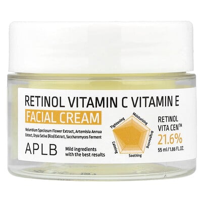 APLB, Retinol C-vitamin och E-vitamin ansiktskräm, 55 ml