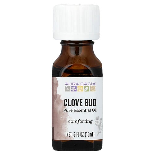 Aura Cacia, Ren eterisk olja, kryddnejlika, 15 ml