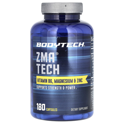BodyTech, ZMA® Tech, 180 kapslar BodyTech, ZMA® Tech, 180 kapslar