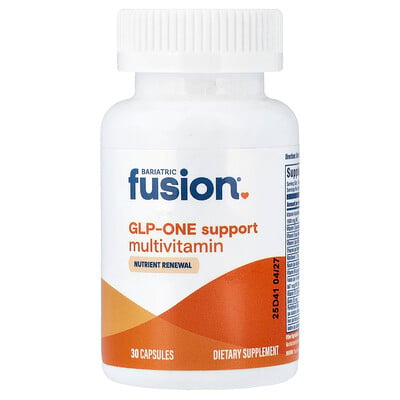 Bariatric Fusion, GLP-One Support Multivitamin, 30 kapslar