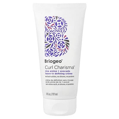 Briogeo, Curl Charisma™, Rice Amino + Avocado Leave-In Defining Creme, 177 ml