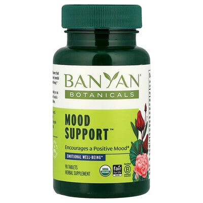 Banyan Botanicals, Humörstöd™, 90 tabletter