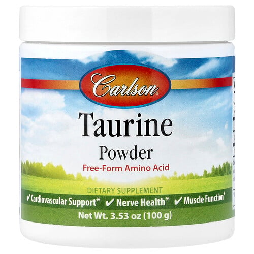 Carlson, Taurinpulver, 100 g Carlson, Taurinpulver, 100 g