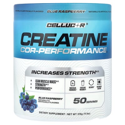 C4 / Cellucor, Kreatin COR-Performance®, Blå hallon, 315 g
