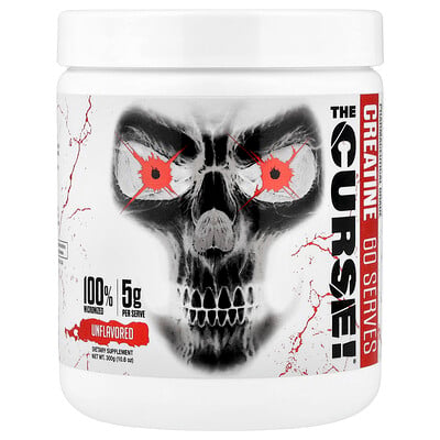 JNX Sports, Förbannelsen!®, Kreatin, Ej smaksatt, 10.6 oz (300 g)