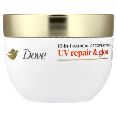 Dove, UV-reparation och glöd, 10-i-1 hårinpackning för radikal återhämtning, 260 g