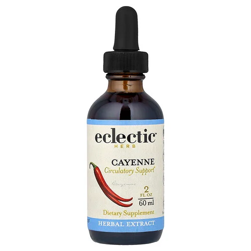 Eclectic Herb, Cayenneextrakt, cirkulationsstöd, 60 ml