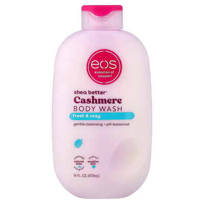 EOS, Shea Better™, Kashmirduschkräm, Fräsch och mysig, 473 ml