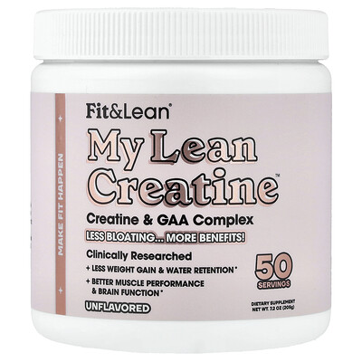 Fit & Lean, My Lean Creatine™, Osmaksatt, 205 g