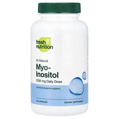 Fresh Nutrition, Myo-inositol, 120 kapslar (550 mg per kapsel)