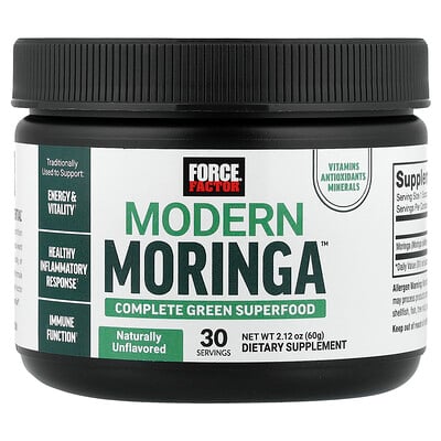 Force Factor, Modern Moringa™, smaklös, 2,12 oz (60 g)
