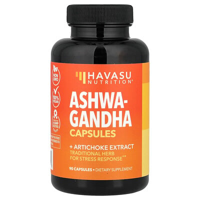 Havasu Nutrition, Ashwagandha, 90 kapslar