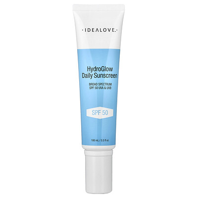 Idealove, Hydro Glow Daglig solskyddsmedel SPF 50, 100 ml