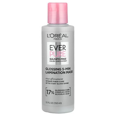 L'Oréal, Ever Pure, Glansande 5-minuters lamineringsmask, 150 ml