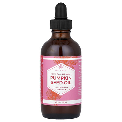 Leven Rose, 100 % ren och ekologisk pumpafrönolja, 118 ml