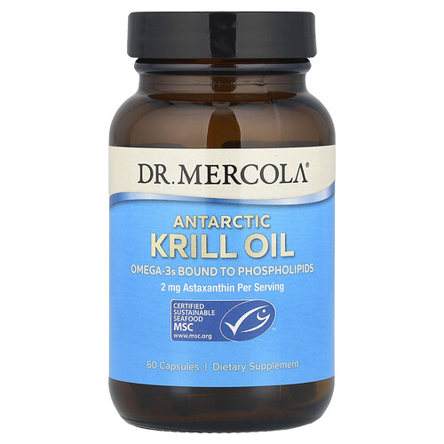 Dr. Mercola, Antarktisk krillolja, 60 kapslar Dr. Mercola, Antarktisk krillolja, 60 kapslar