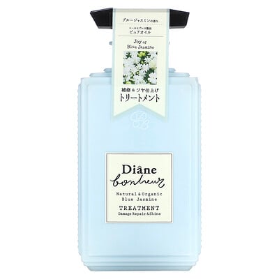 Moist Diane, Skadereparation och glansbehandling, Blå jasmin, 500 ml