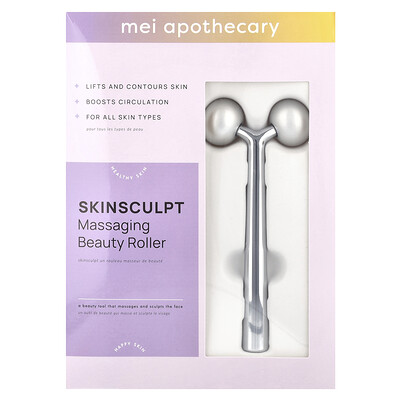 Mei Apothecary, Skinsculpt, Massera Skönhet Rulle, 1 Rulle